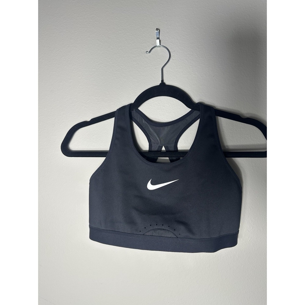 Nike Swoosh Women's High-Support Non-Padded Adjustable Sports Bra S